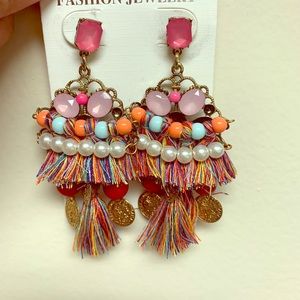 Colorful earring